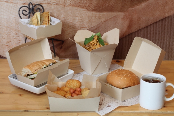 FOOD PAPER TRAYS (SQUARE)