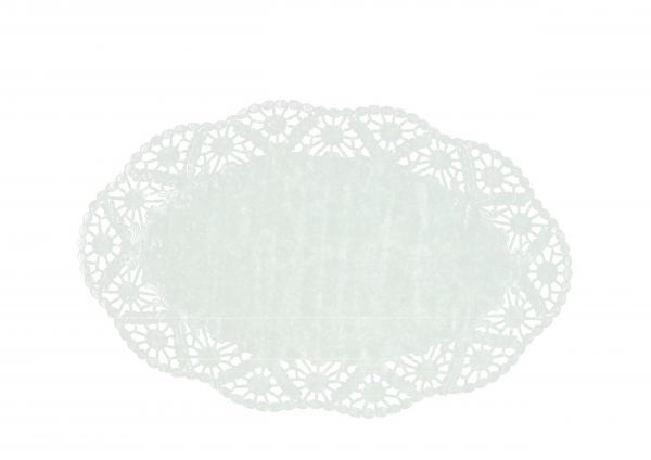 LACE PAPER DOILIES (OVAL)