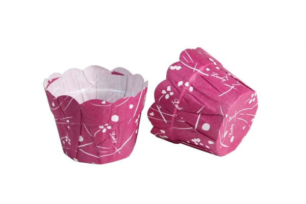 PET LAMINATED MUFFIN CUPS (FLOWER SHAPE)