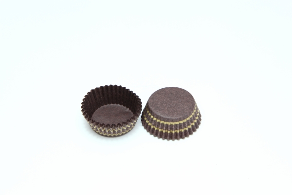 MINI CHOCOLATE GREASEPROOF CUP LINERS