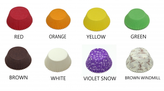 GREASEPROOF BAKING CUPS (SQUARE SHAPE)
