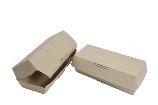 REGULAR HOT DOG CLAMSHELL BOXES